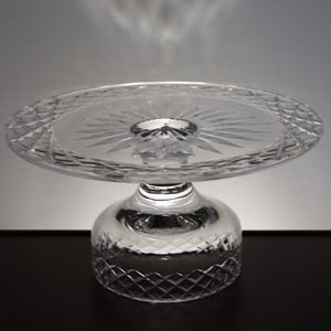 Vintage Waterford Crystal Alana 10" Cake Stand